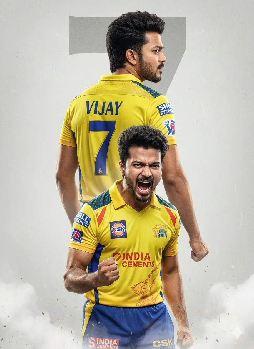 An ultra-realistic cinematic cricket poster featuring a y...