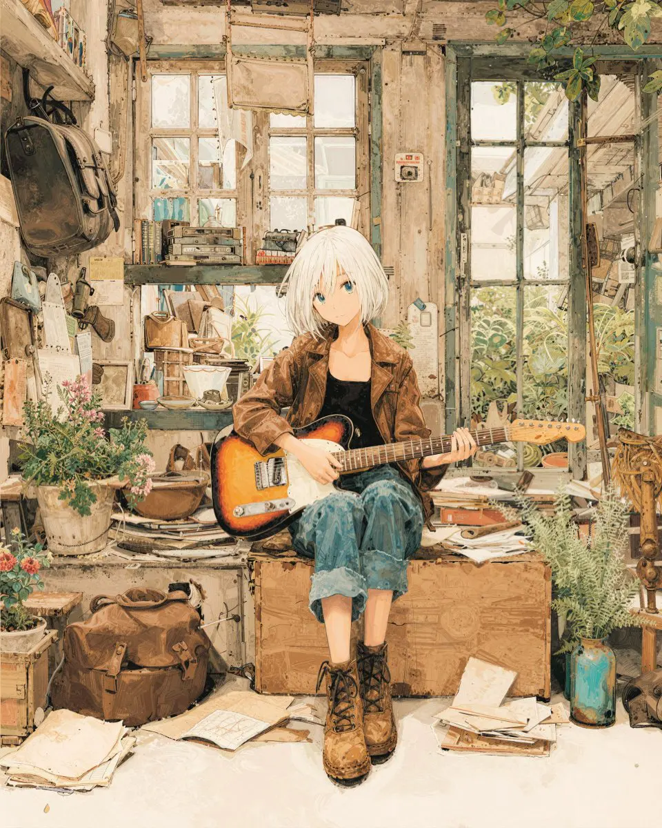 一人の演奏