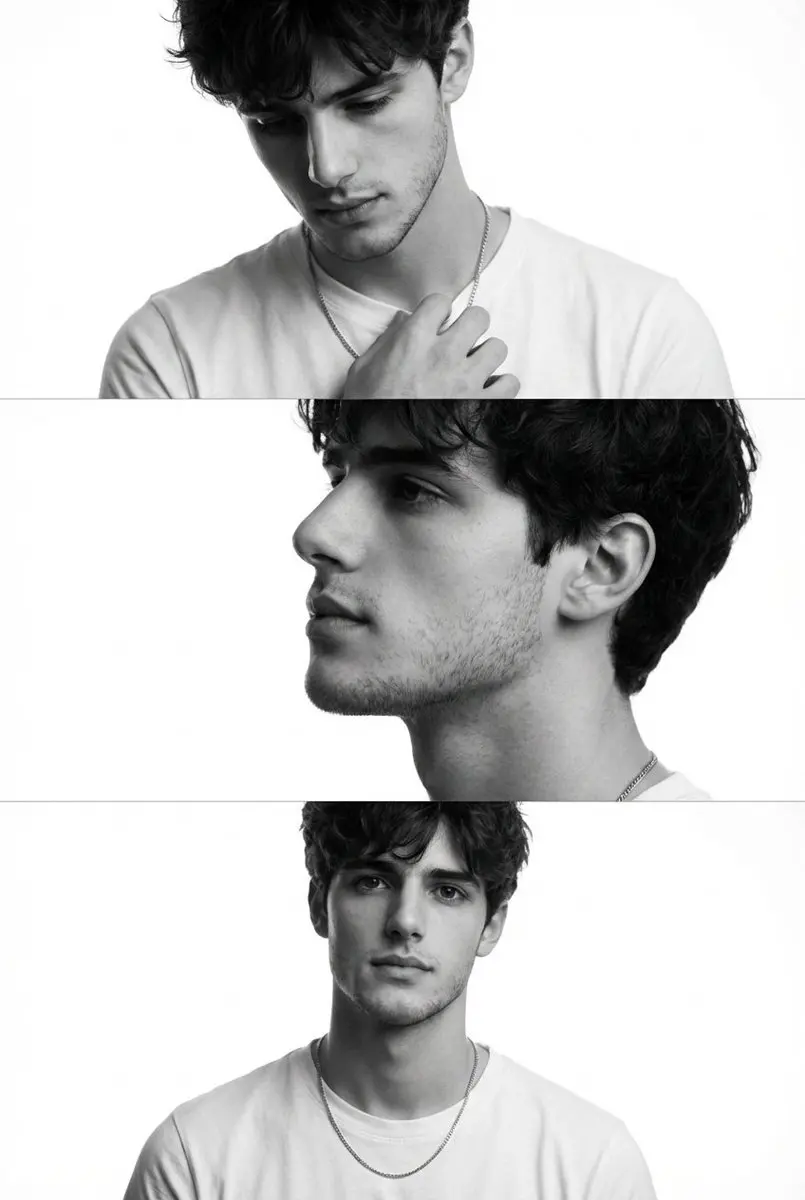 Preserve the face, proportions, and external features of ...