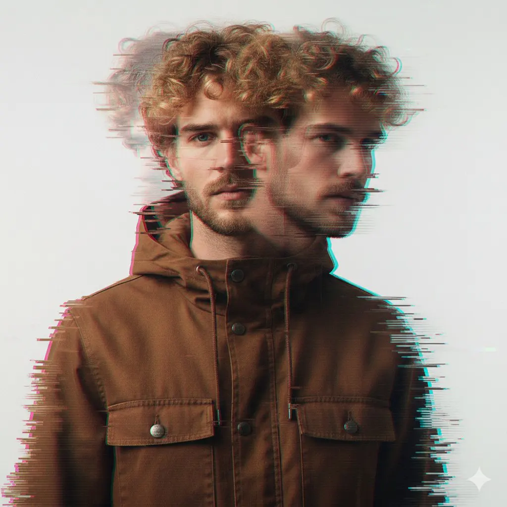 A double exposure, long exposure editorial photograph of ...