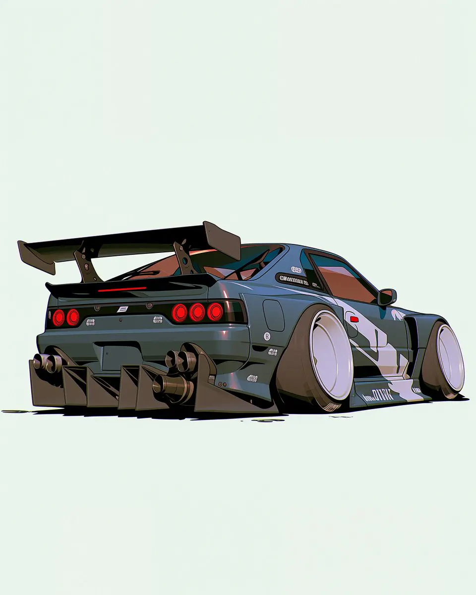 just a car made with Midjourney