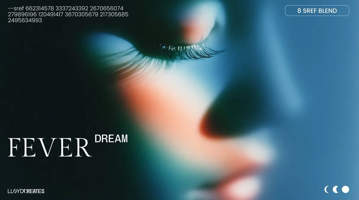 Fever Dream 🟢💙 Midjourney Sref Blend