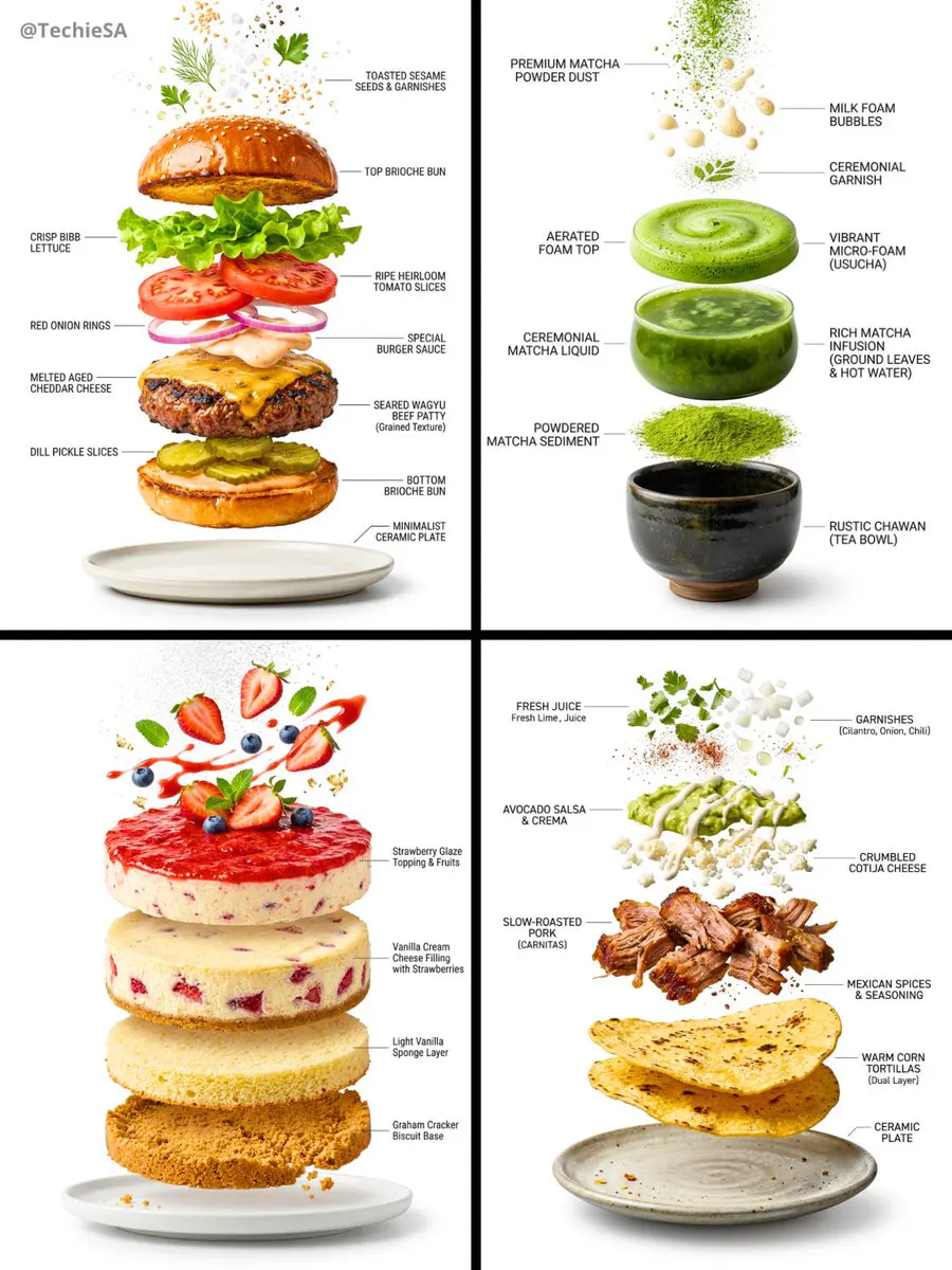 Create a hyper-realistic exploded vertical infographic co...