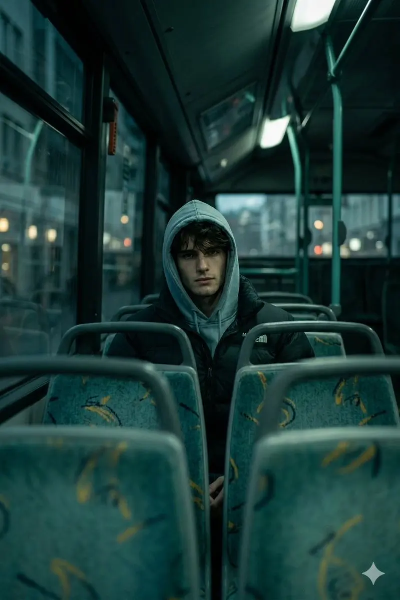 Create A deeply atmospheric and cinematic interior shot, ...