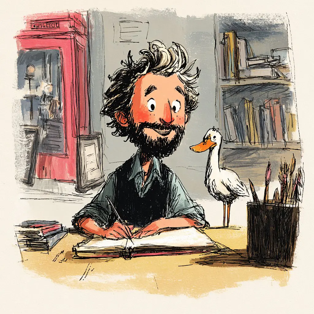 Whenever I find a children’s illustration style in Midjou...