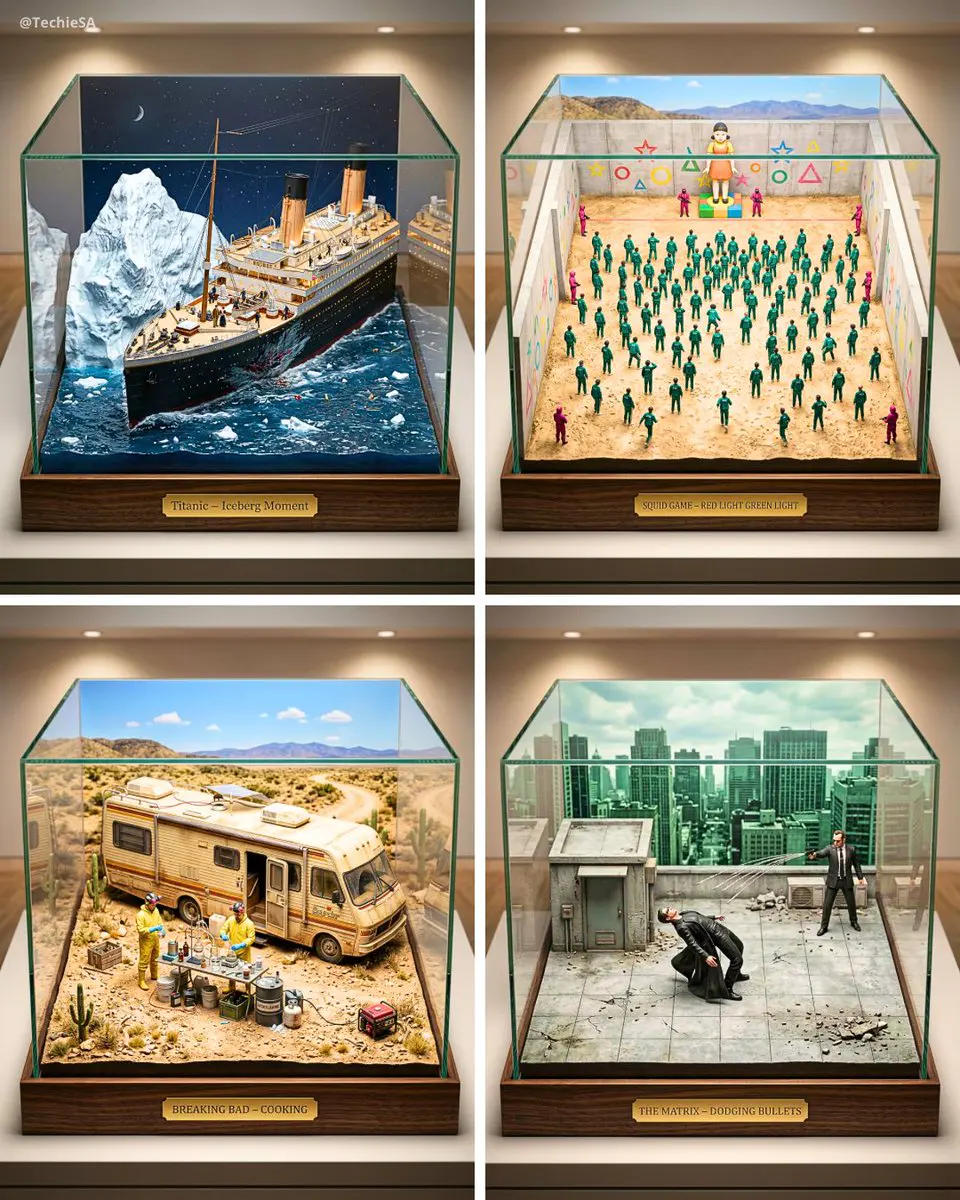 Ultra-detailed large-scale miniature diorama of the [ICON...