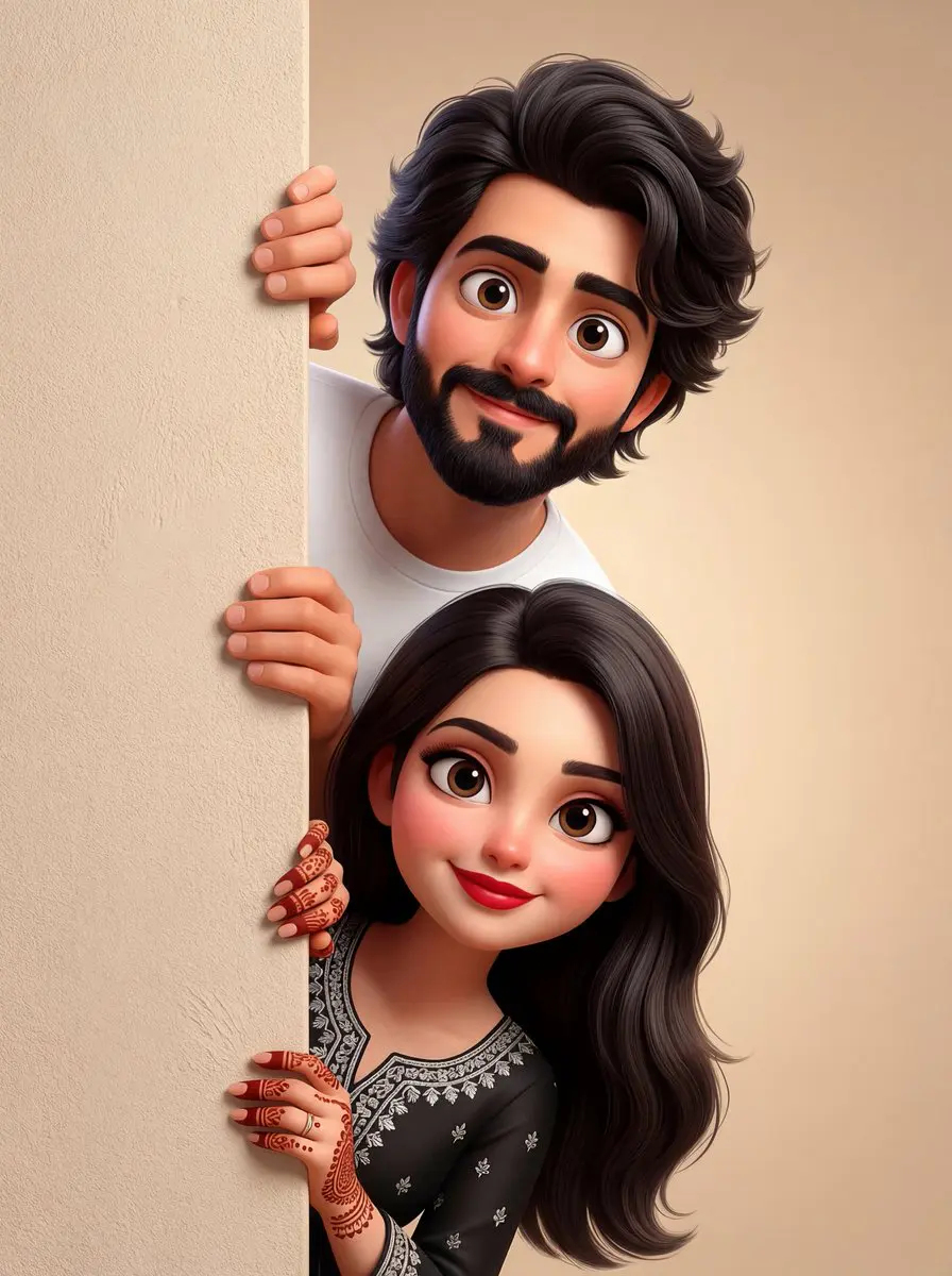 High-quality stylized 3D Pixar/Disney style cartoon illus...