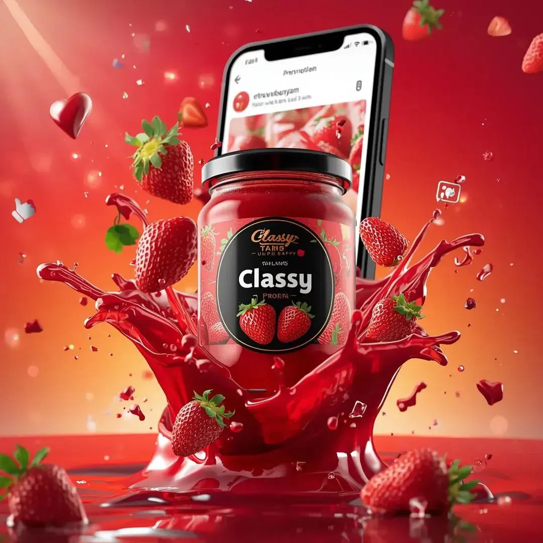 Ultra-realistic commercial food product advertising scene...