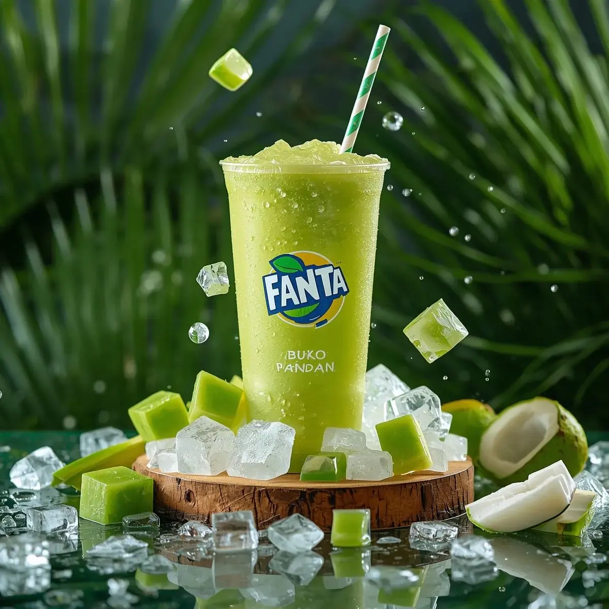Ultra-realistic commercial product photography of a cold ...