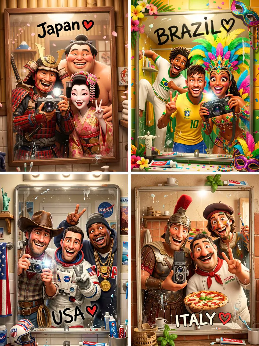 High-quality stylized 3D CGI Pixar-style render, vertical...
