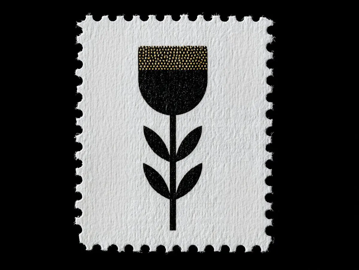 Generating my own postage stamps with midjourney ✨💫