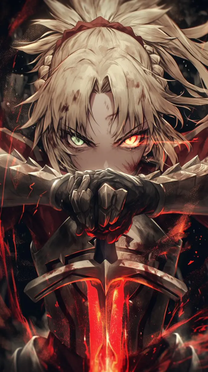 #FGO #FGO二部パッケージ妄想合わせ #midjourney #FateGrandOrder Mordred...