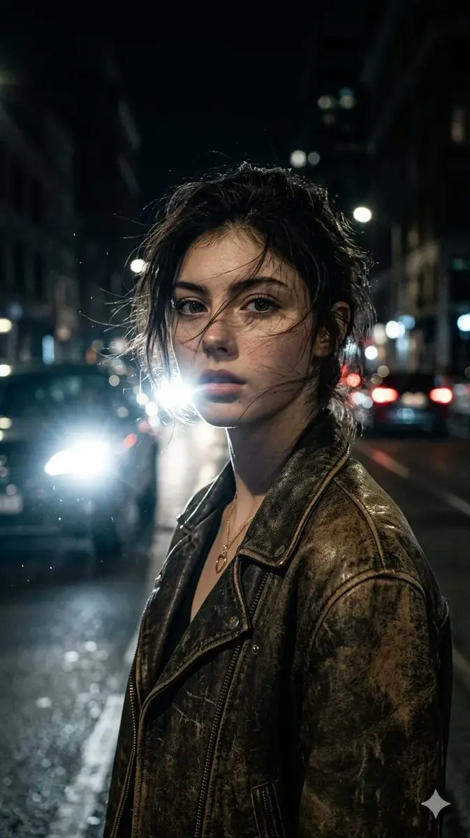 Ultra-realistic portrait of a woman (from uploaded image)...