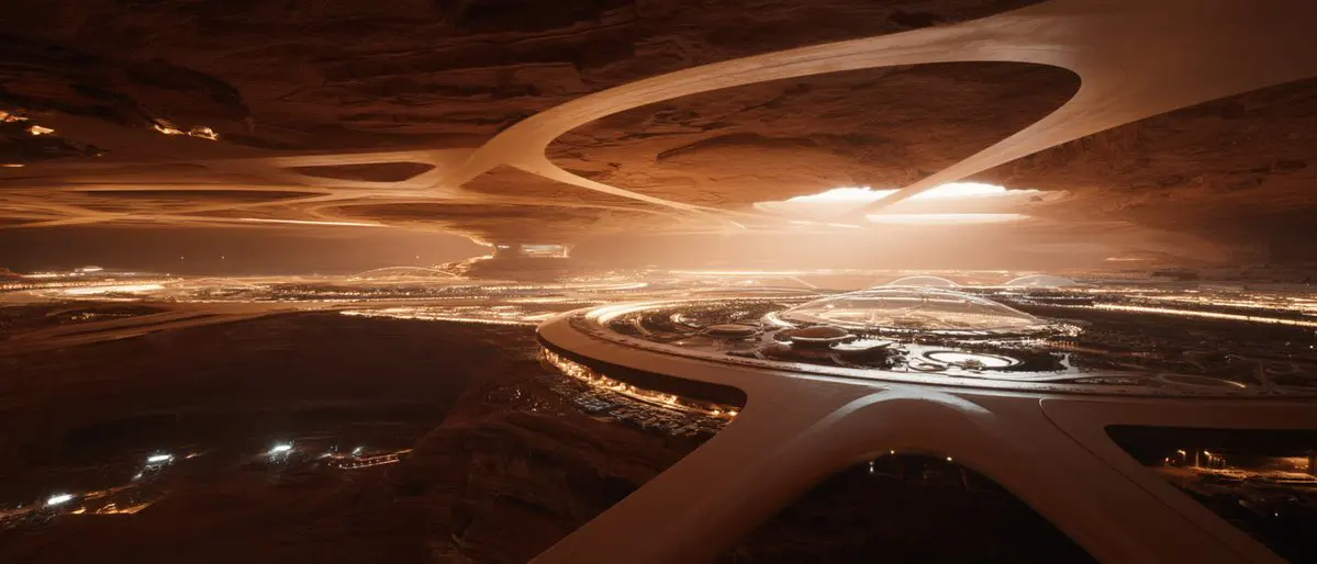 This is how I imagine the next human civilization living ...