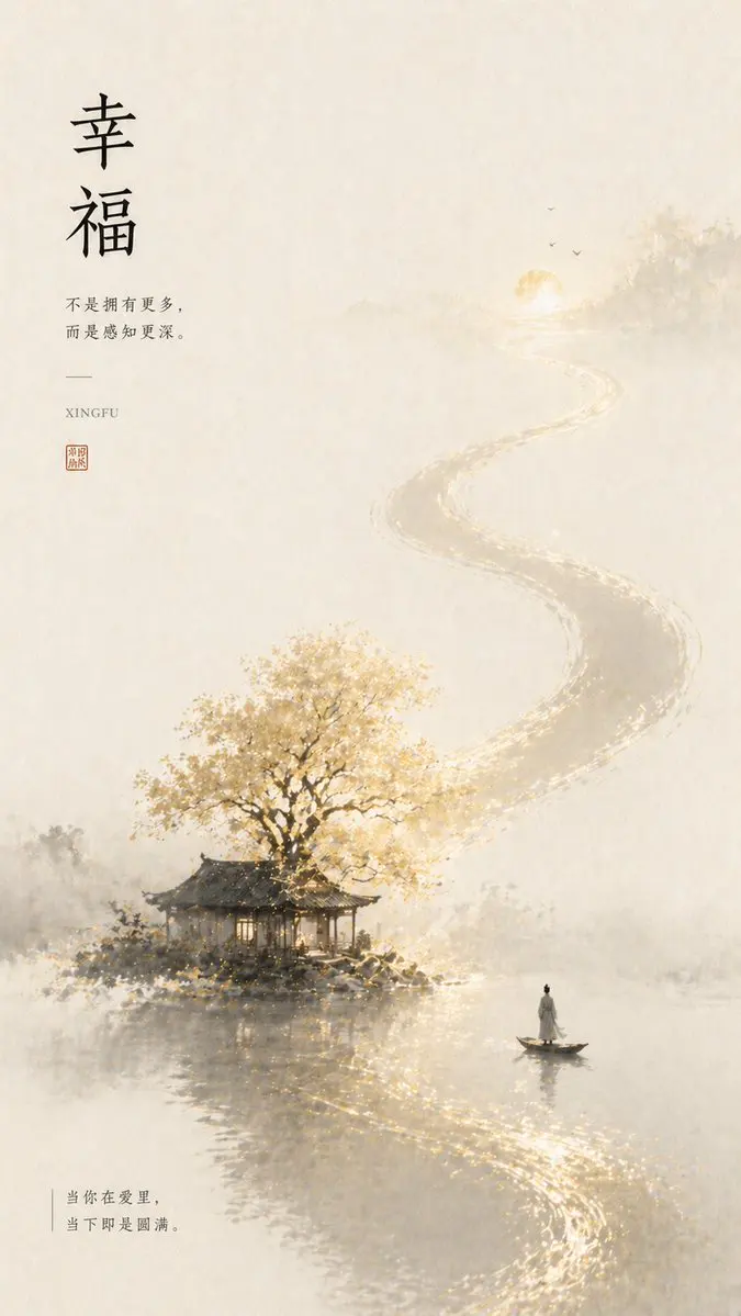 你是一个高端东方情绪视觉生成系统,