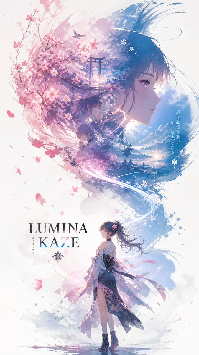 A character promotional poster titled “INPUT NAME”, desig...