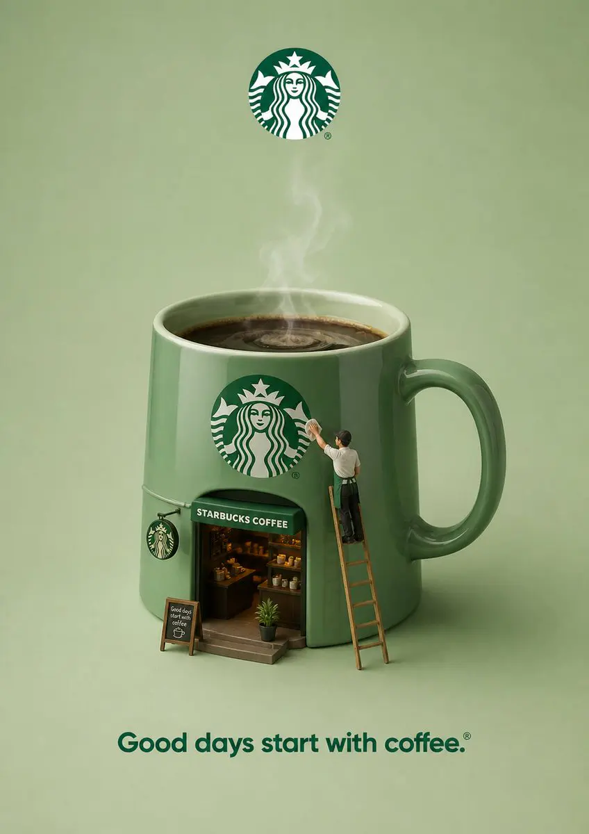 Create a creative 3D advertisement for [ type here any br...