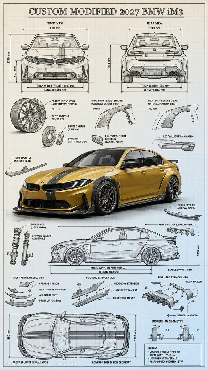 Highly detailed technical blueprint sketch and realistic ...