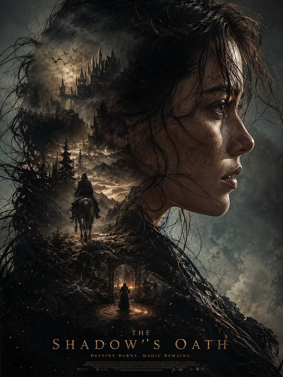 This ultra-cinematic dark fantasy poster is automatically...