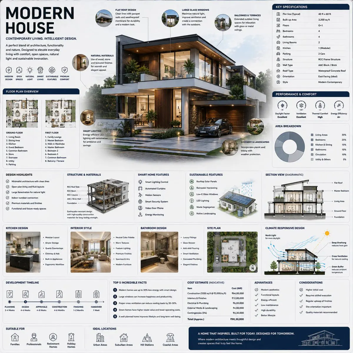 Create a premium square “reference-style architectural in...