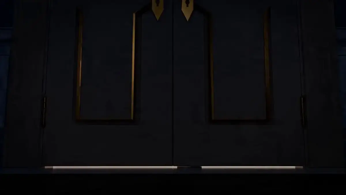 Stylized 3D animation with exaggerated proportions, sharp...