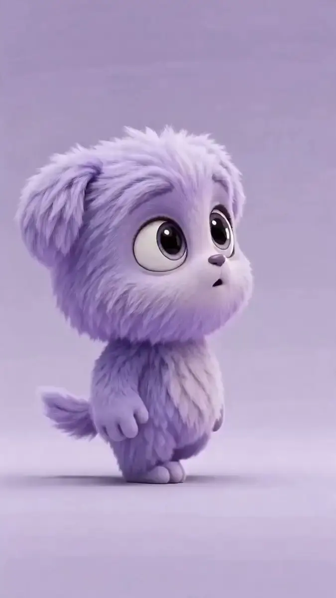 Create a 4-second ultra-cute vertical animated character ...