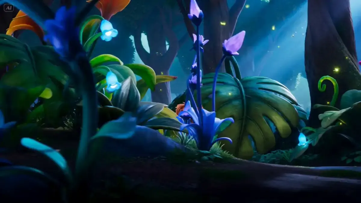 D Cute Adventure Story A stylized 3D animated fantasy adv...