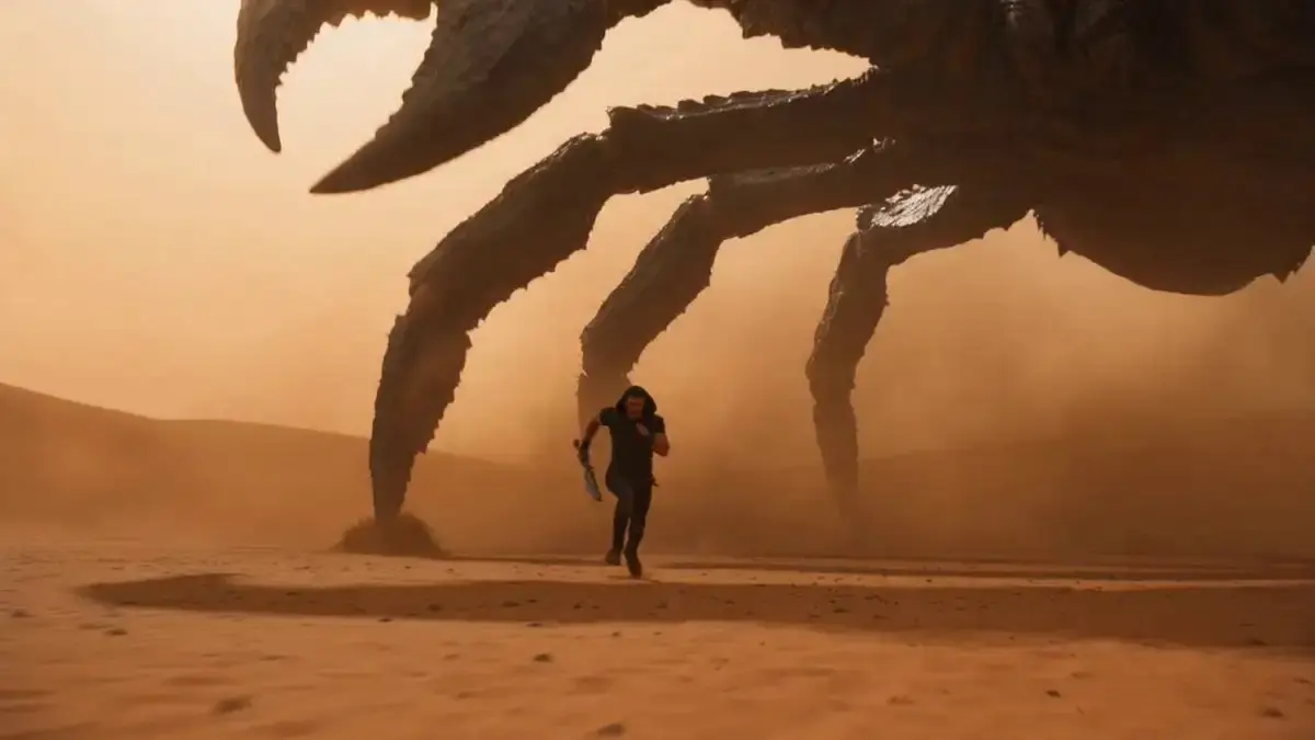 n intensely realistic, VFX-heavy cinematic sequence shot ...