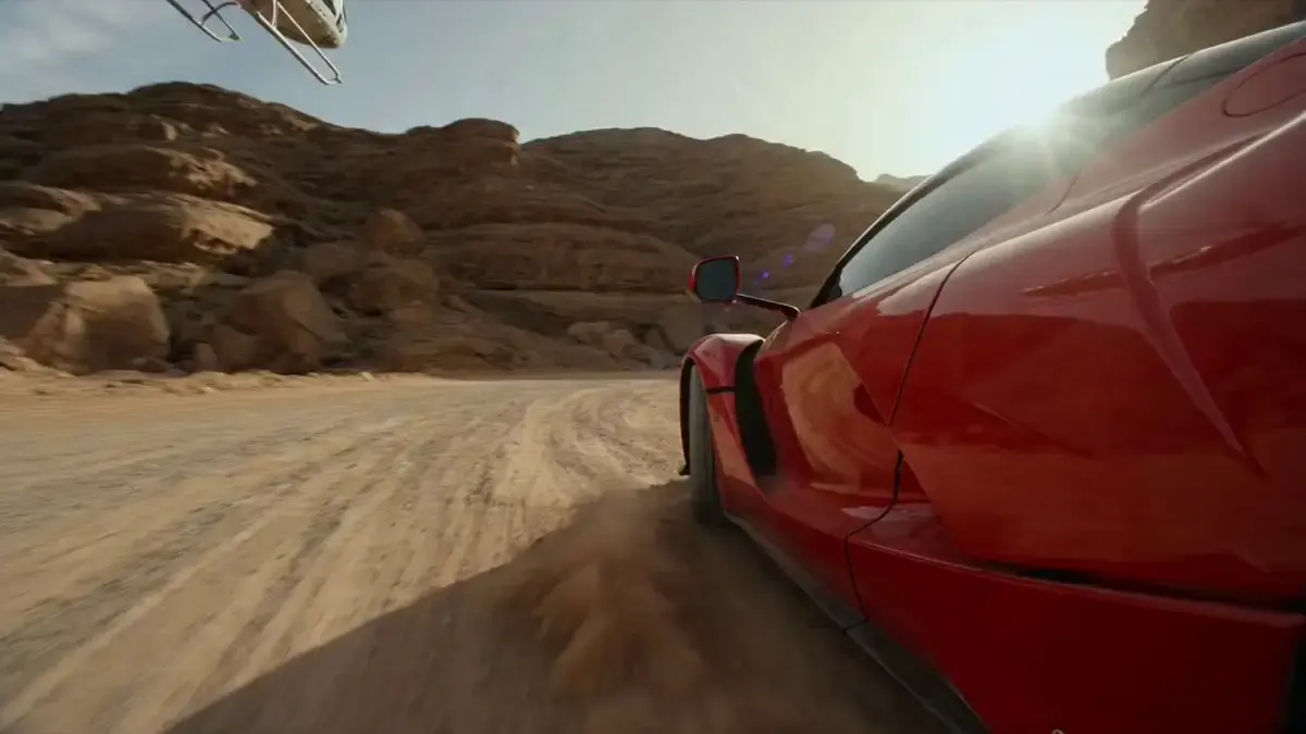 A hyper-realistic, high-octane cinematic video captures a...