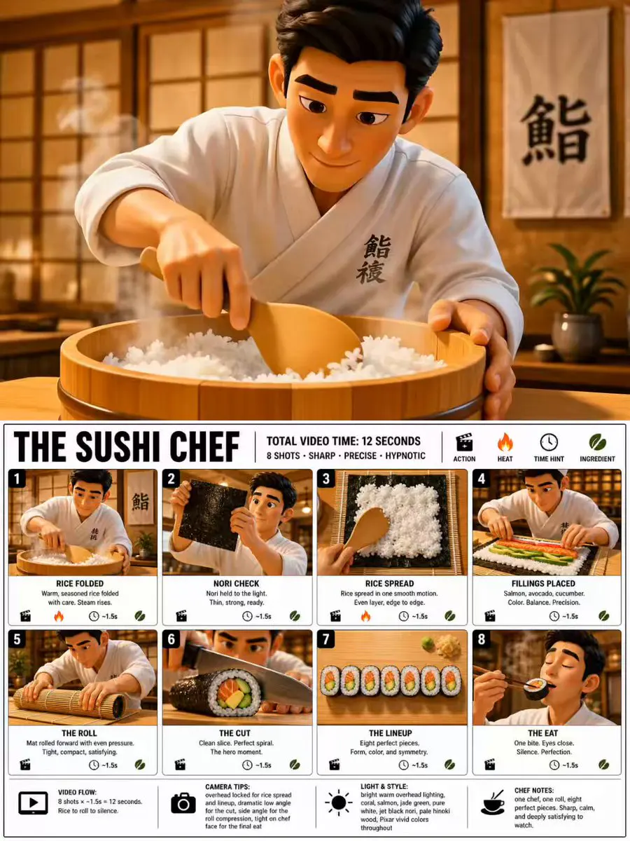 Create a crisp, clean infographic storyboard poster for T...
