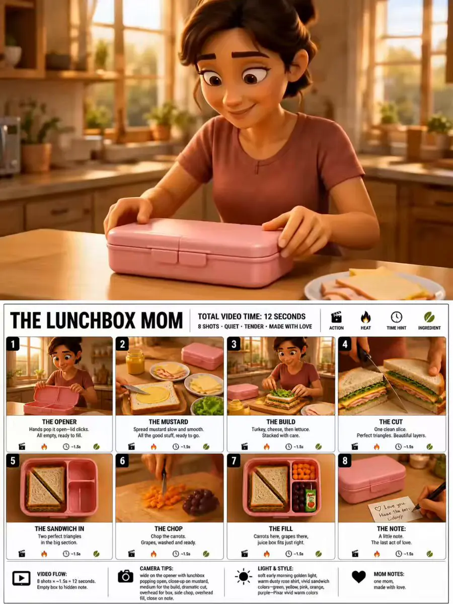 Create a crisp, clean infographic storyboard poster for T...