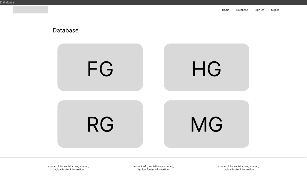 Alt Wireframe Database