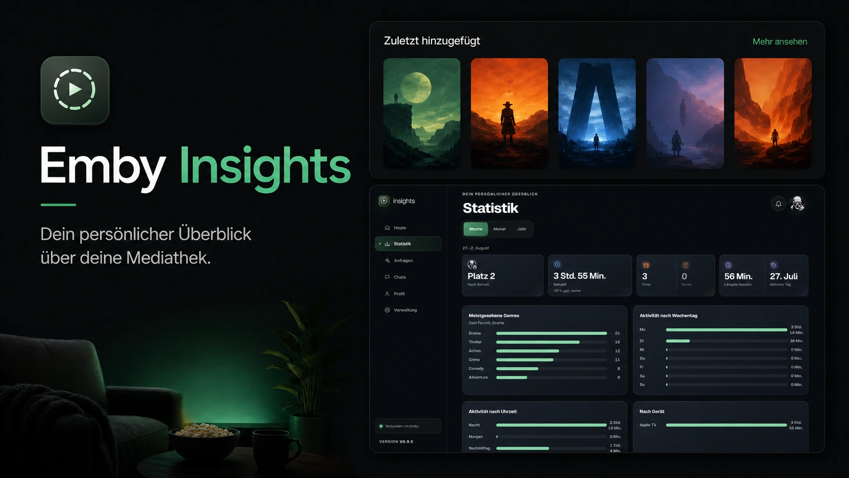 Emby Insights