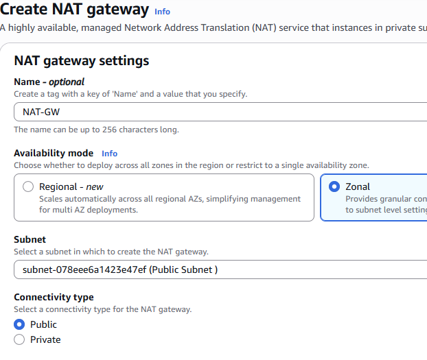 NAT Gateway