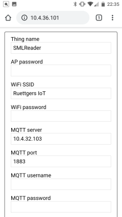 WiFi and MQTT setup
