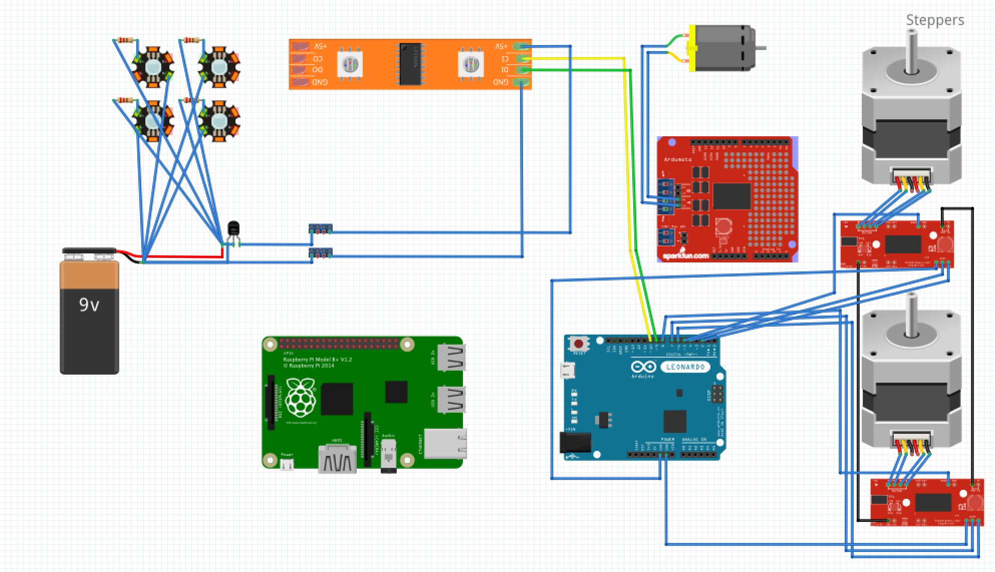 Electronics diagram