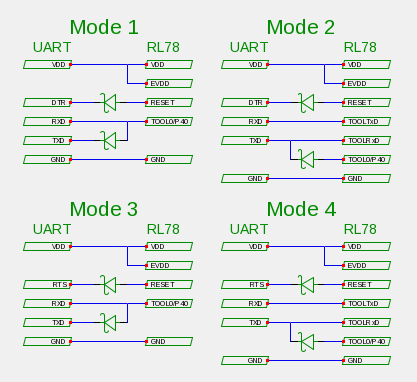 Renesas flash programmer схема