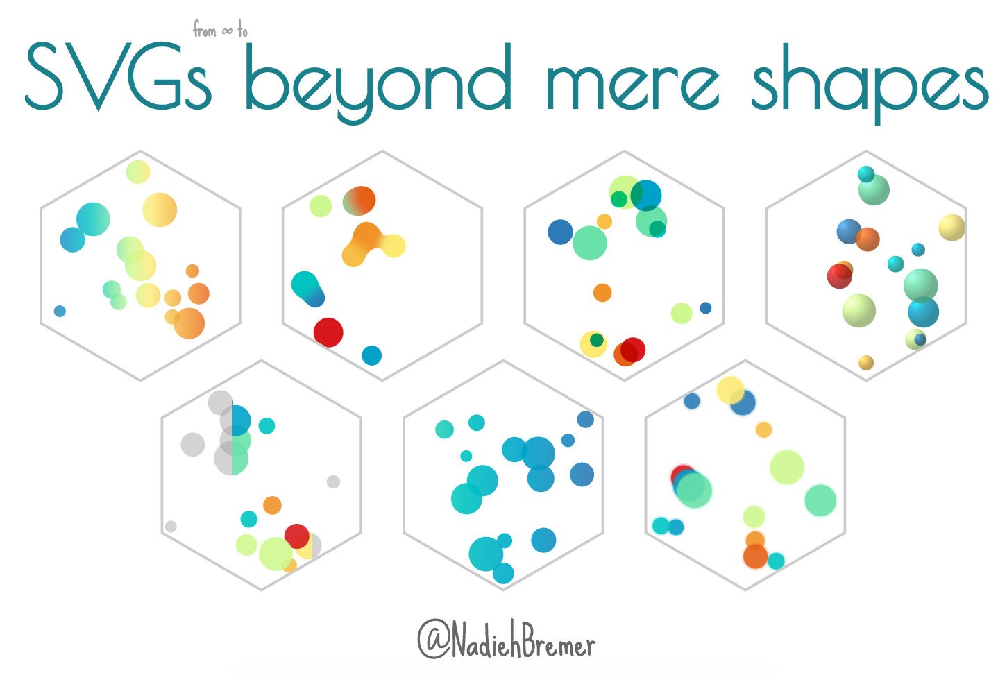 SVGs beyond mere shapes - slides