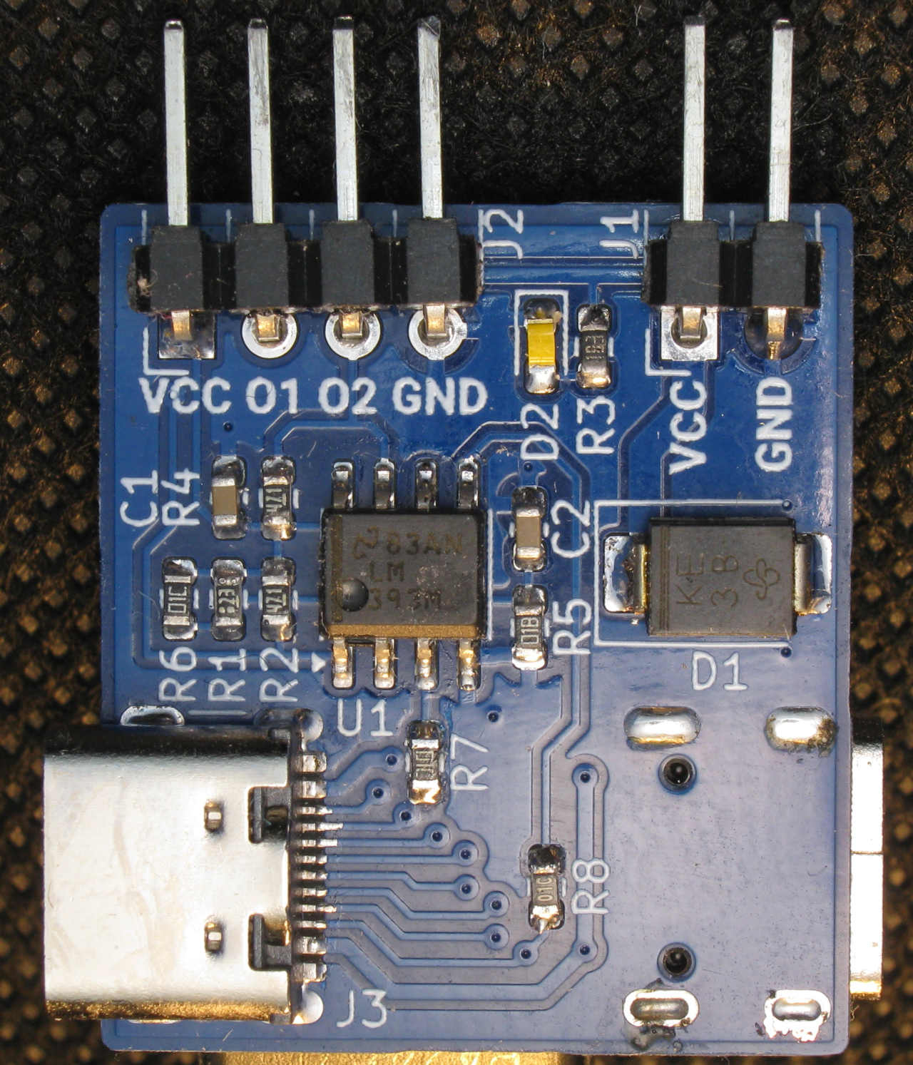 USB-C PD Sniffer for Logic Analyzer, from the project README