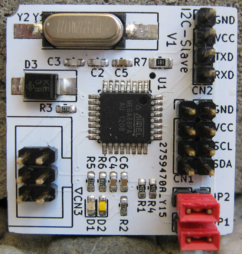 I2C slave with error injection, from the project README