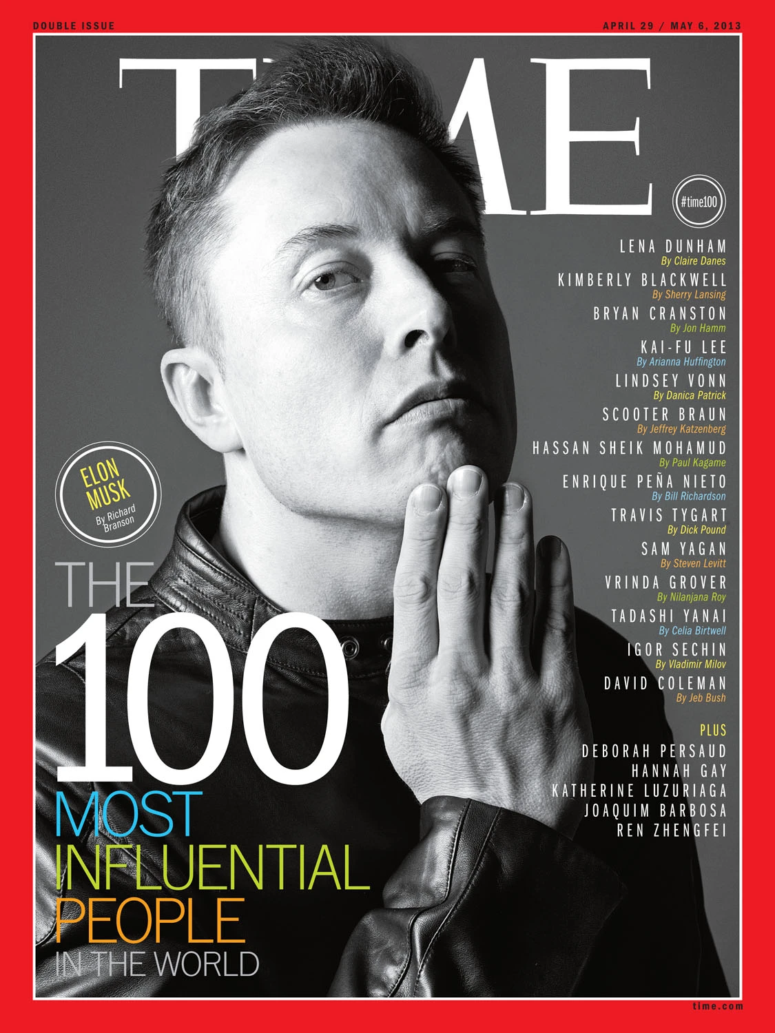 Elon Musk Times 100 Most Influential People in the World