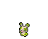 Spinda default form sprite - shiny