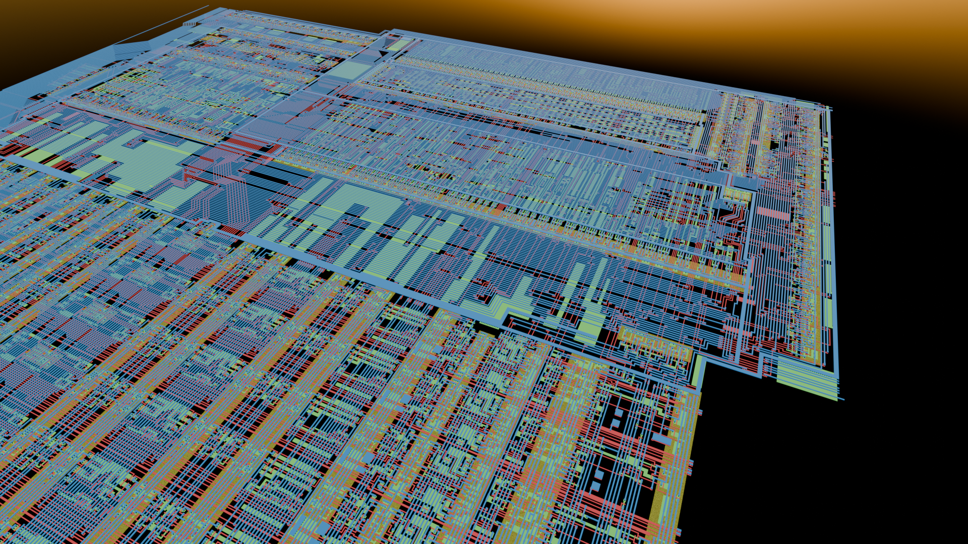 Rendered image of the SM83 CPU