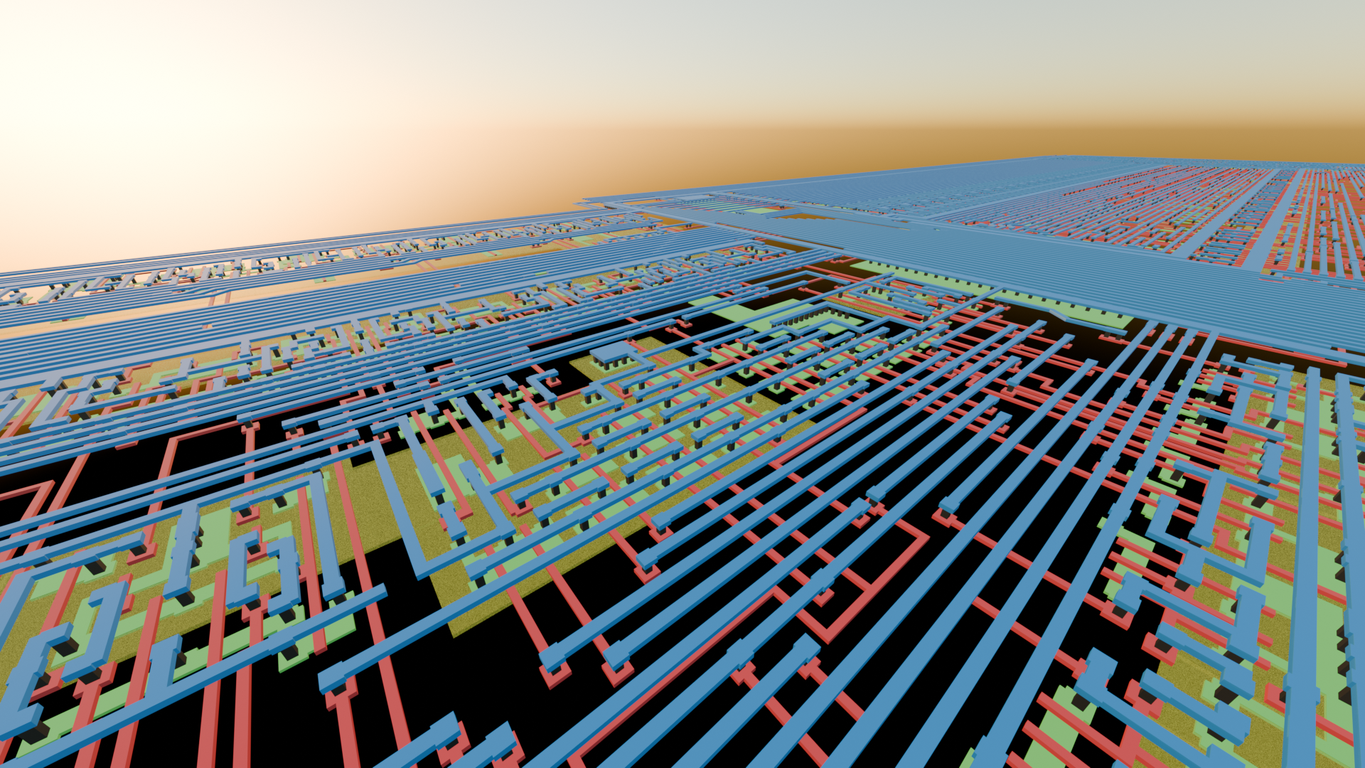 Rendered image of the SM83 CPU