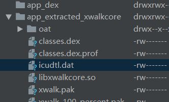 解压后的extracted_xwalkcore