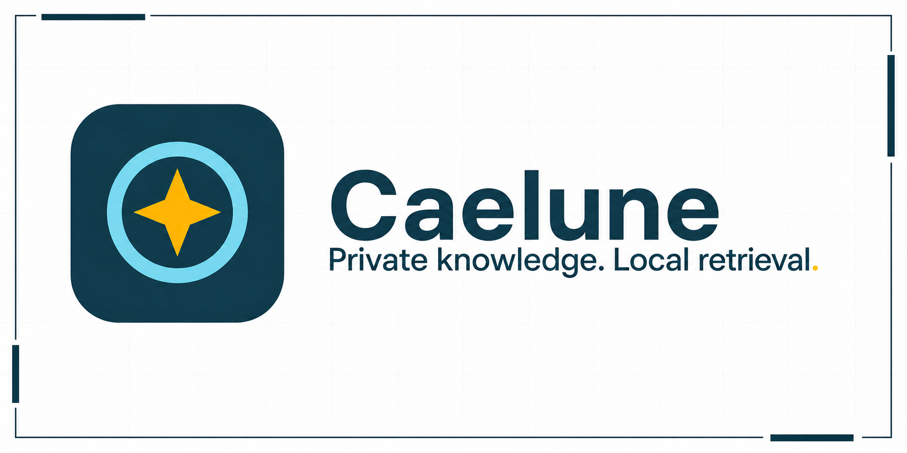 Caelune — Private knowledge. Local retrieval.
