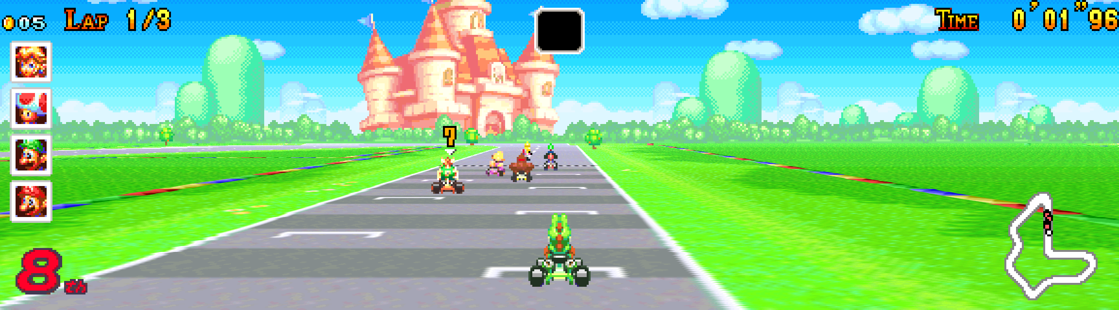 4x internal resolution with Adaptive Widescreen