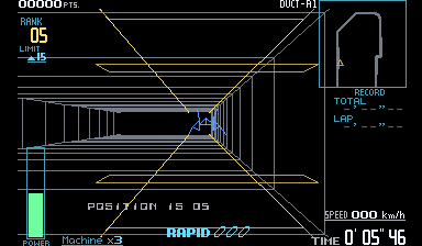 Yellow repair lanes and beams inside the silver tunnel