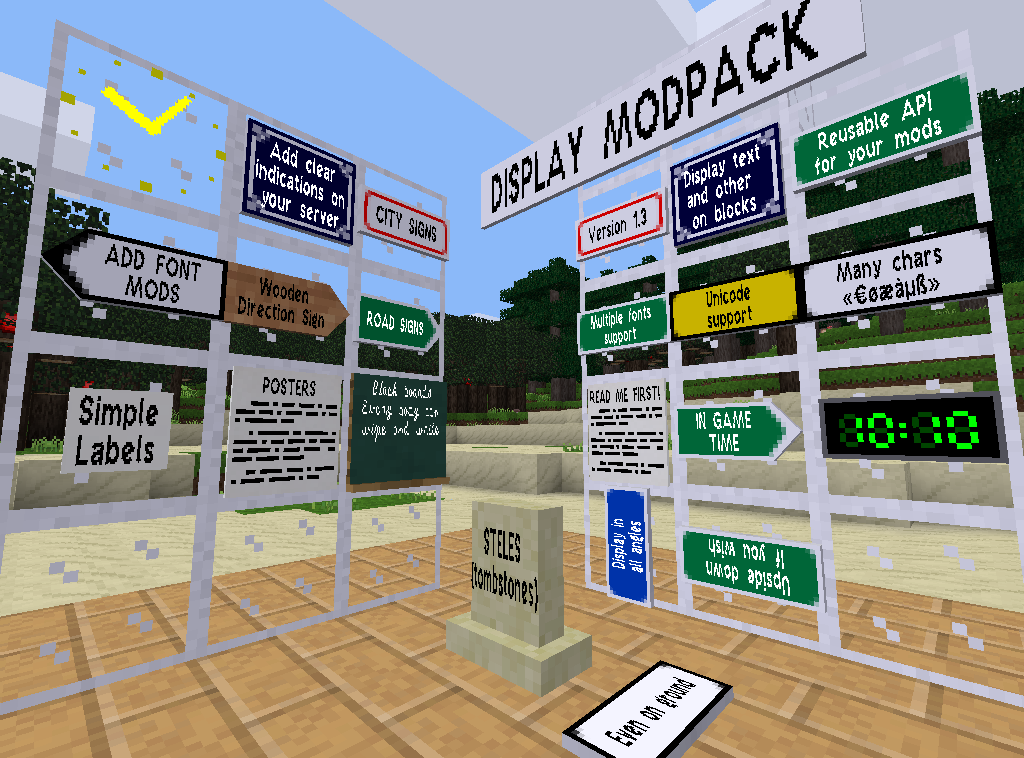 Presentation image of Display_Modpack