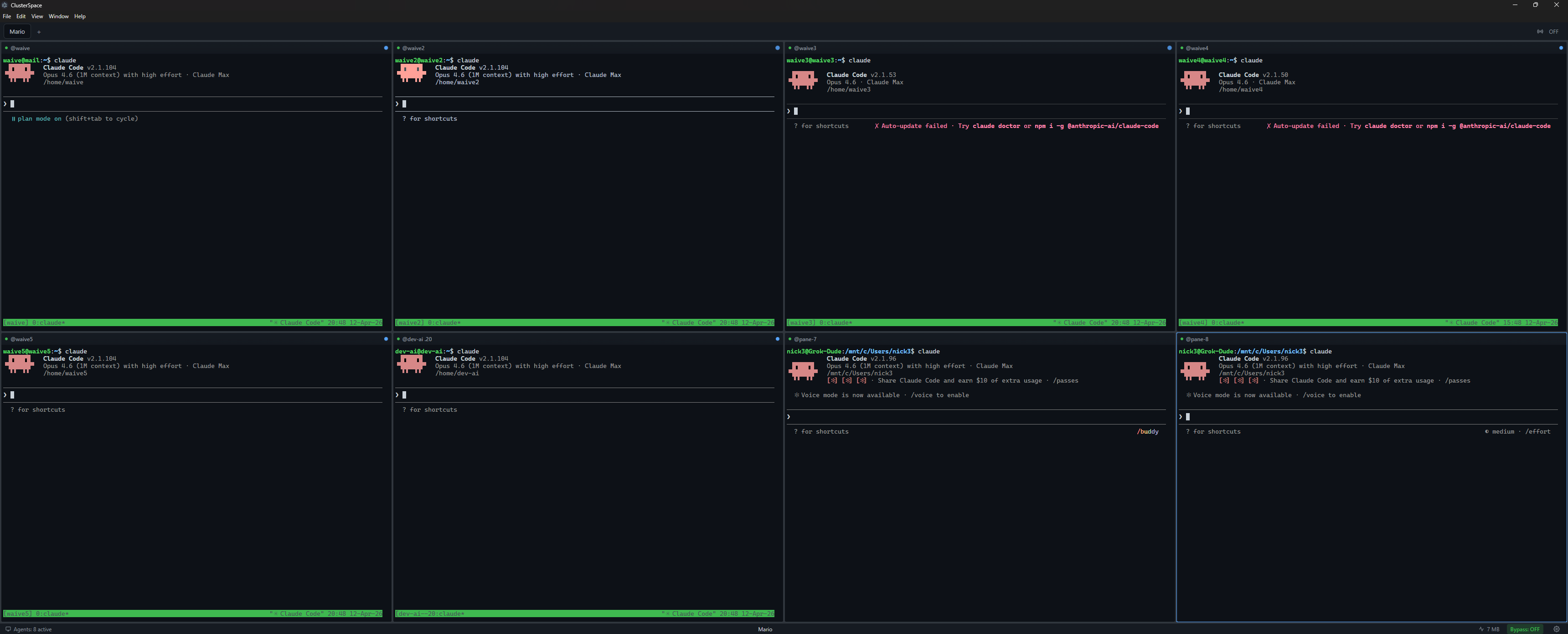 ClusterSpace